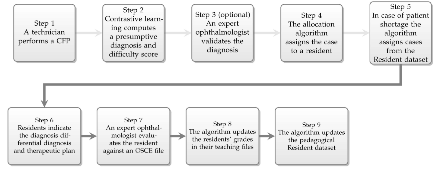 Patient allocation algorithm for residents